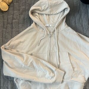 Garage Cream Hoodie Jacket